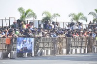 Nagarjuna and Nagachaitanya at Red Bull F1 Showrun
